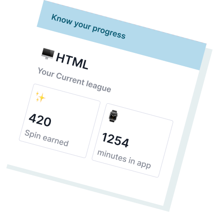 Know your progress